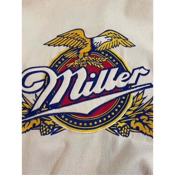 Miller Lite Vintage Rusty Wallace coat by Jeff Hamilton XL - Picture 10 of 10